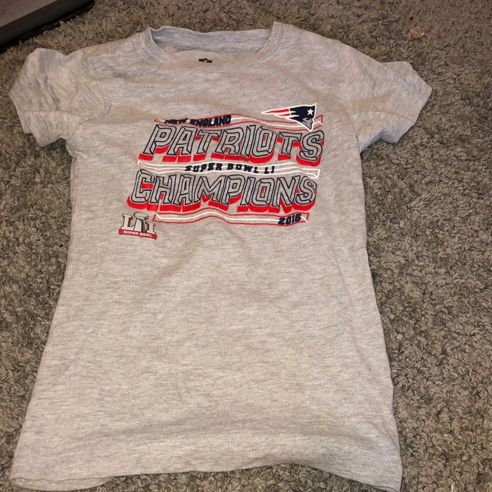 Patriots super bowl shirt!